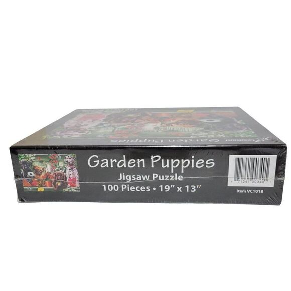 Garden Puppies Jigsaw Puzzle - 100 Pieces - Picture 3 of 4
